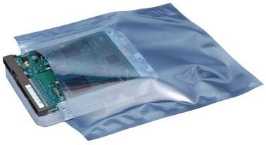 Anti à couvercle serti semi transparent statique imperméable d'argent de pouce du sac 3x10 fournisseur