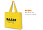80gsm Carry Shopping Tote Bag Woven Fabric / Non Woven Customized Color